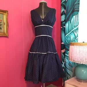 Unique Handmade Falling Snow Prairie Summer Dress